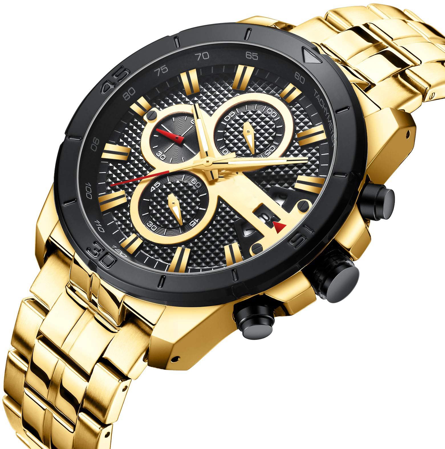 Foto 3 pulgar | Venta Internacional - Reloj Fanmis Con Cronógrafo De Negocios De Lujo Para Hombre, Vestido Con Diseño De Agua