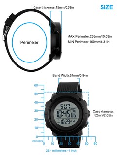 Foto 5 | Venta Internacional - Reloj Digital Sne Resistente Al Agua Para Exteriores, Fácil De Leer Para Hombres