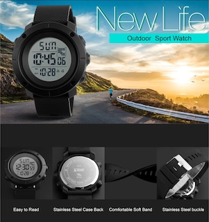 Foto 3 | Venta Internacional - Reloj Deportivo Sne 1213 Digital Led Impermeable Para Hombre