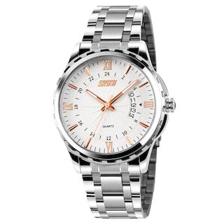 Foto 1 | Venta Internacional - Reloj Analógico Skmei Nollimet, Aleación De Cuarzo, Oro Rosa, 39 Mm