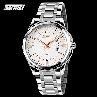 Foto 3 | Venta Internacional - Reloj Analógico Skmei Nollimet, Aleación De Cuarzo, Oro Rosa, 39 Mm