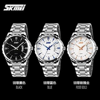 Foto 6 | Venta Internacional - Reloj Analógico Skmei Nollimet, Aleación De Cuarzo, Oro Rosa, 39 Mm