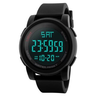 Foto 1 | Venta Internacional - Reloj Digital Feiwen Para Hombre, Resistente Al Agua, 50 M, Con Banda Elástica