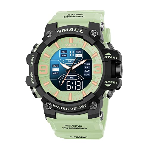 Foto 1 | Venta Internacional - Reloj Sysfla Analog Digital Sports Army Waterproof Para Hombre