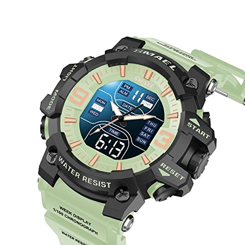 Foto 3 pulgar | Venta Internacional - Reloj Sysfla Analog Digital Sports Army Waterproof Para Hombre