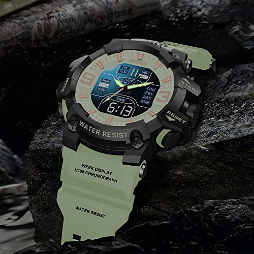 Foto 5 pulgar | Venta Internacional - Reloj Sysfla Analog Digital Sports Army Waterproof Para Hombre