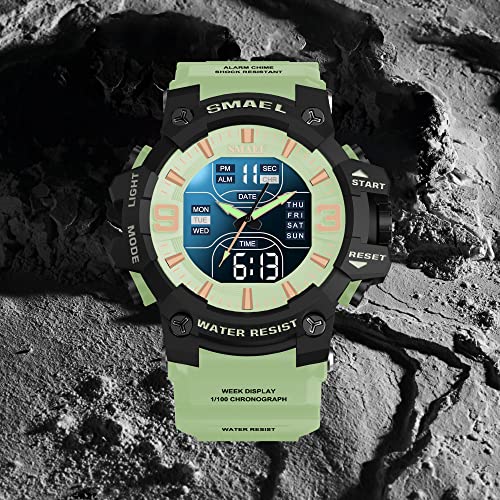 Foto 6 pulgar | Venta Internacional - Reloj Sysfla Analog Digital Sports Army Waterproof Para Hombre