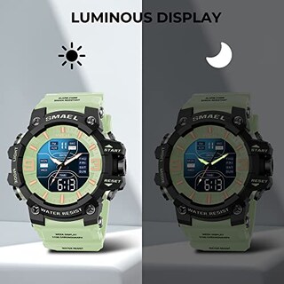 Foto 6 | Venta Internacional - Reloj Sysfla Analog Digital Sports Army Waterproof Para Hombre