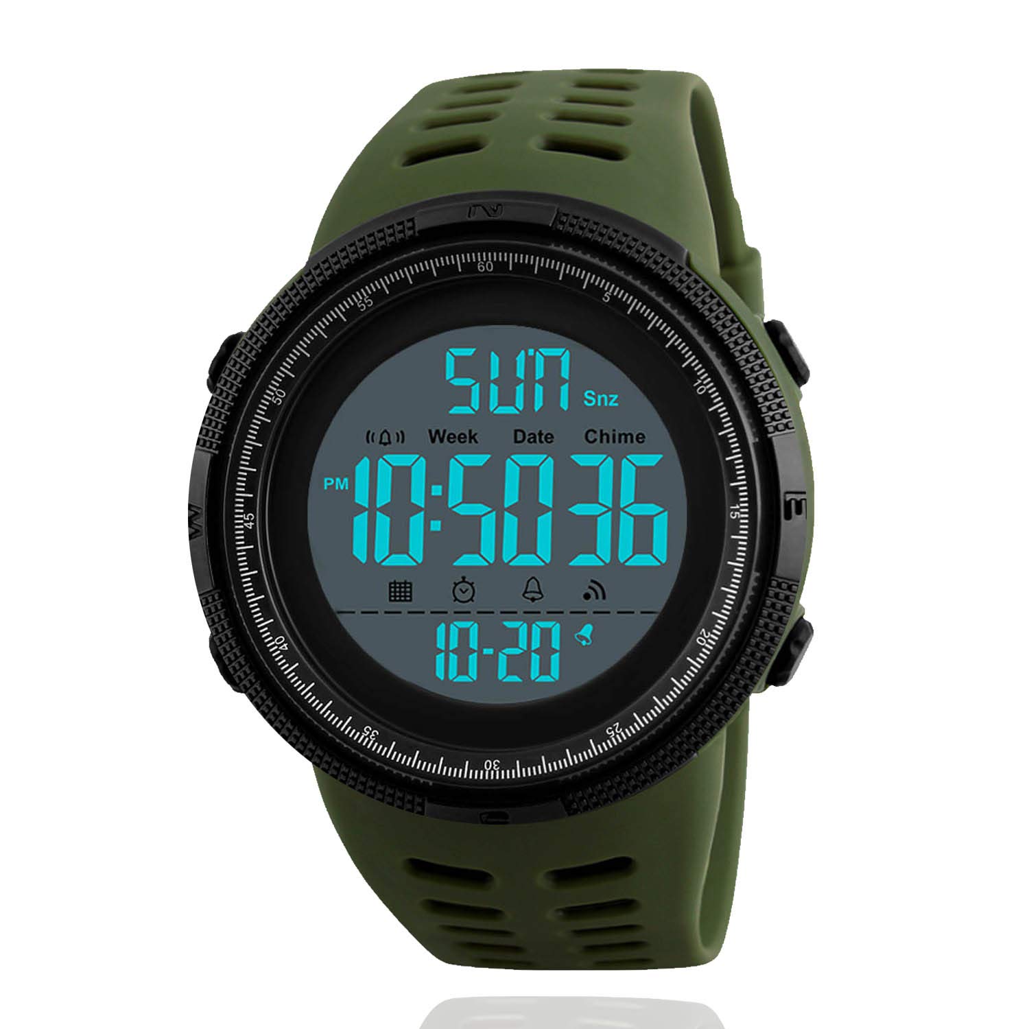 Venta Internacional - Alarma Deportiva Digital Impermeable Watch Cofuo Para Hombre