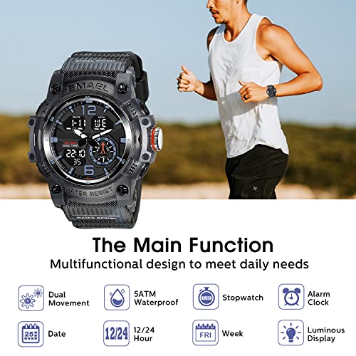Foto 3 pulgar | Venta Internacional - Reloj para Hombre Digital Deportivo Impermeable