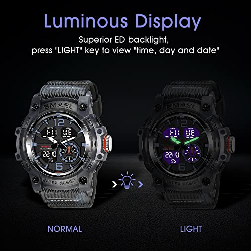Foto 5 pulgar | Venta Internacional - Reloj para Hombre Digital Deportivo Impermeable
