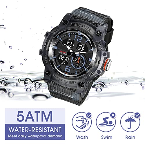 Foto 6 pulgar | Venta Internacional - Reloj para Hombre Digital Deportivo Impermeable