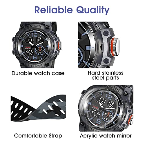 Foto 6 | Venta Internacional - Reloj para Hombre Digital Deportivo Impermeable