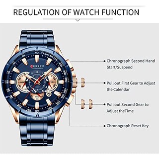 Foto 6 | Venta Internacional - Reloj Matkasur Business Multifunctional Para Hombre Water Resist