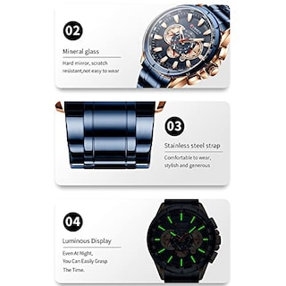 Foto 8 | Venta Internacional - Reloj Matkasur Business Multifunctional Para Hombre Water Resist