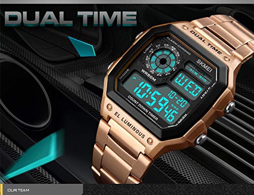 Foto 6 pulgar | Venta Internacional - Reloj Bomieux Gorgeous Digital Sport Square Para Hombre