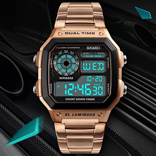 Foto 7 pulgar | Venta Internacional - Reloj Bomieux Gorgeous Digital Sport Square Para Hombre