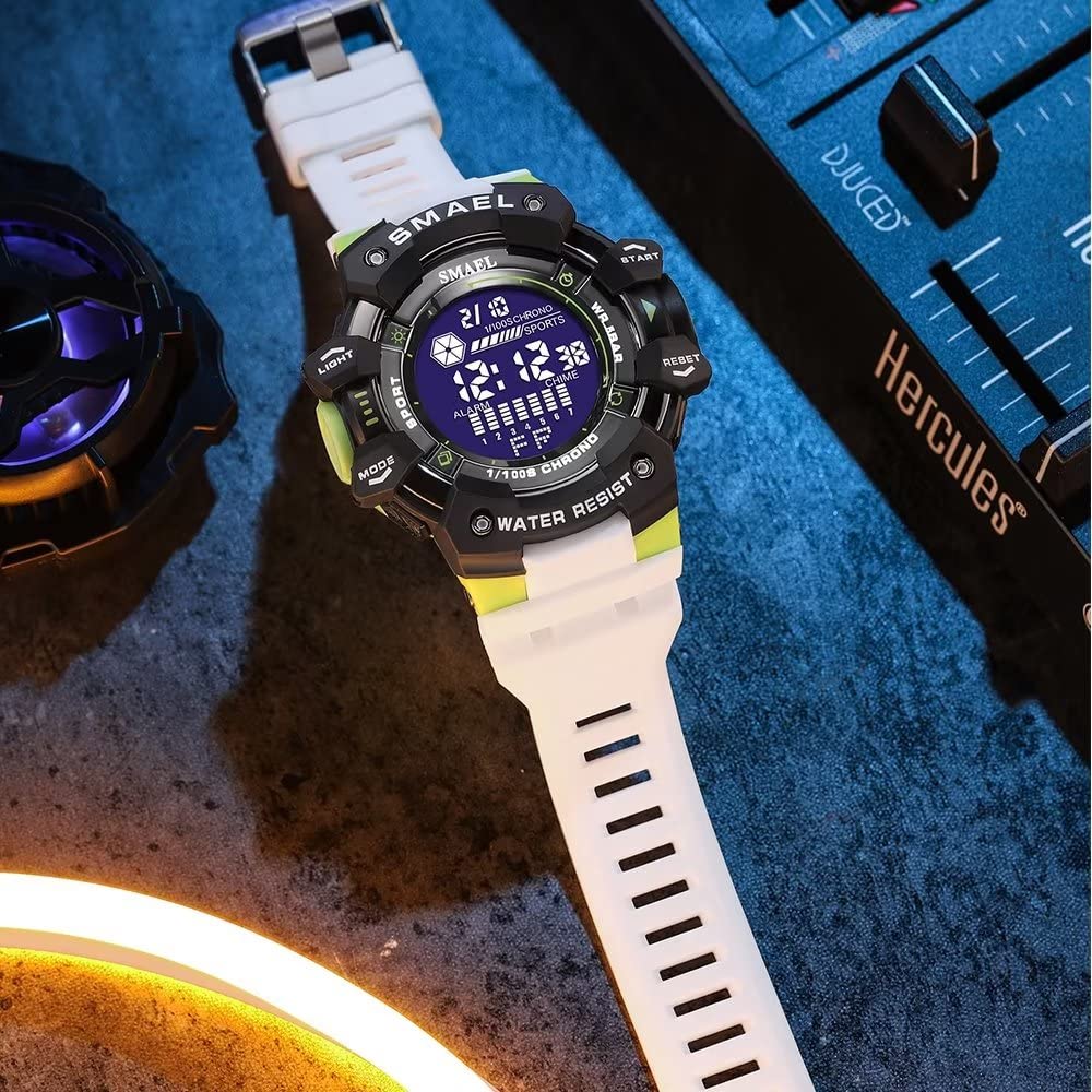 Foto 3 pulgar | Venta Internacional - Reloj Deportivo Smael Digital Led Con Fecha Y Cronómetro Waterpro