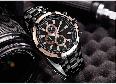 Foto 7 | Venta Internacional - Reloj Curren, De Cuarzo, Acero Inoxidable, Moderno, Militar, Para Hombre
