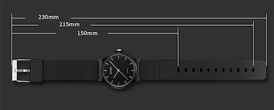 Foto 6 | Venta Internacional - Reloj Tonnier De Diseño Simple Analógico Ultrafino Para Hombres/mujeres