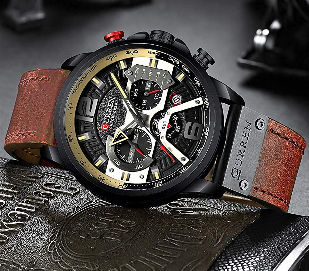 Foto 4 pulgar | Venta Internacional - Reloj Carlien Military Sport Analógico Para Hombre Con Cronógrafo