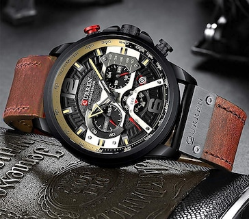 Foto 3 | Venta Internacional - Reloj Carlien Military Sport Analógico Para Hombre Con Cronógrafo