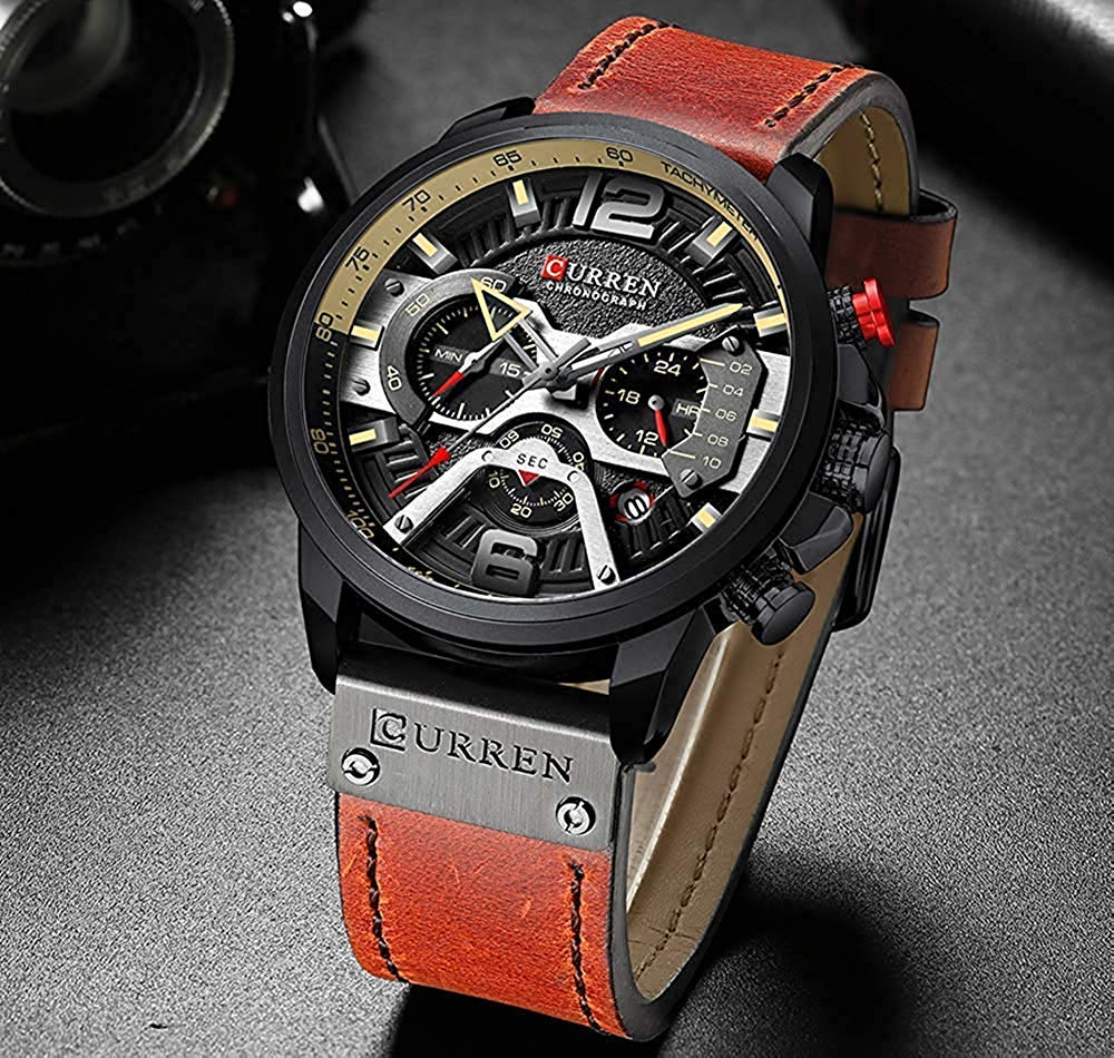 Foto 5 pulgar | Venta Internacional - Reloj Carlien Military Sport Analógico Para Hombre Con Cronógrafo