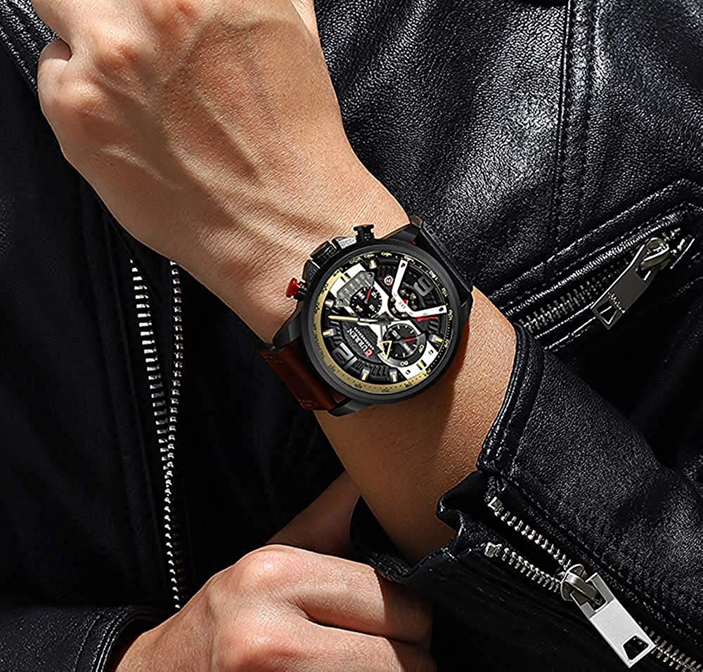 Foto 6 pulgar | Venta Internacional - Reloj Carlien Military Sport Analógico Para Hombre Con Cronógrafo