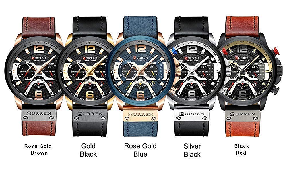 Foto 7 | Venta Internacional - Reloj Carlien Military Sport Analógico Para Hombre Con Cronógrafo