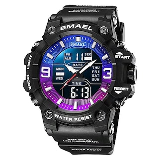 Foto 1 | Venta Internacional - Reloj Smael Para Hombre, Militar, Deportes Al Aire Libre, Digital, Impermeable