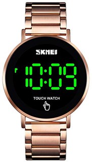 Foto 1 | Venta Internacional - Reloj Gosasa LED Táctil Impermeable Dorado Unisex