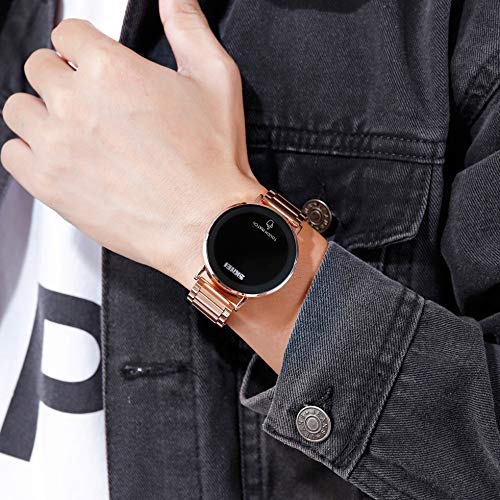 Foto 2 | Venta Internacional - Reloj Gosasa LED Táctil Impermeable Dorado Unisex