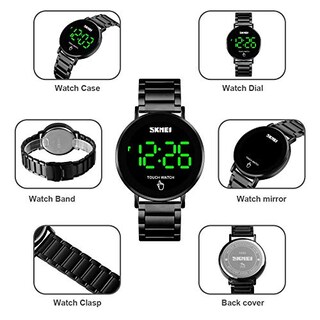 Foto 5 | Venta Internacional - Reloj Gosasa LED Táctil Impermeable Dorado Unisex