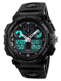Foto 1 | Venta Internacional - Reloj Deportivo Analógico Findtime Para Hombre, Cara Grande, Doble Hora