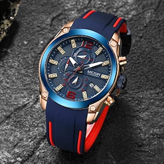 Foto 7 | Venta Internacional - Reloj Megir, Cronógrafo Analógico Deportivo, De Cuarzo, Con Correa, Para Hombre