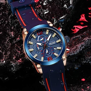 Foto 8 | Venta Internacional - Reloj Megir, Cronógrafo Analógico Deportivo, De Cuarzo, Con Correa, Para Hombre