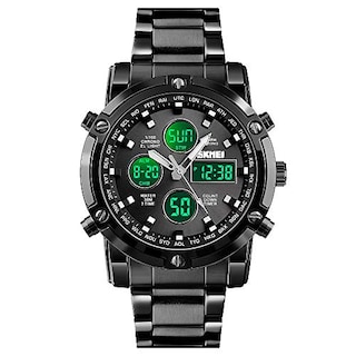 Foto 1 | Venta Internacional - Reloj Bozlun Con Doble Pantalla Analógica Y Digital Para Hombre Con Alarma