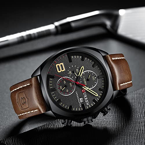 Foto 5 pulgar | Venta Internacional - Reloj impermeable de Seis Manecillas Matkasur para Hombre