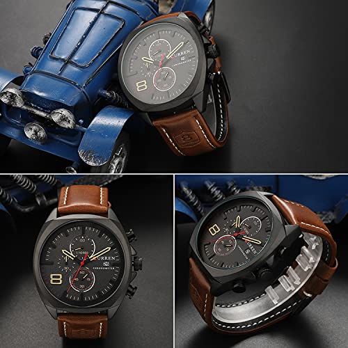 Foto 6 | Venta Internacional - Reloj impermeable de Seis Manecillas Matkasur para Hombre