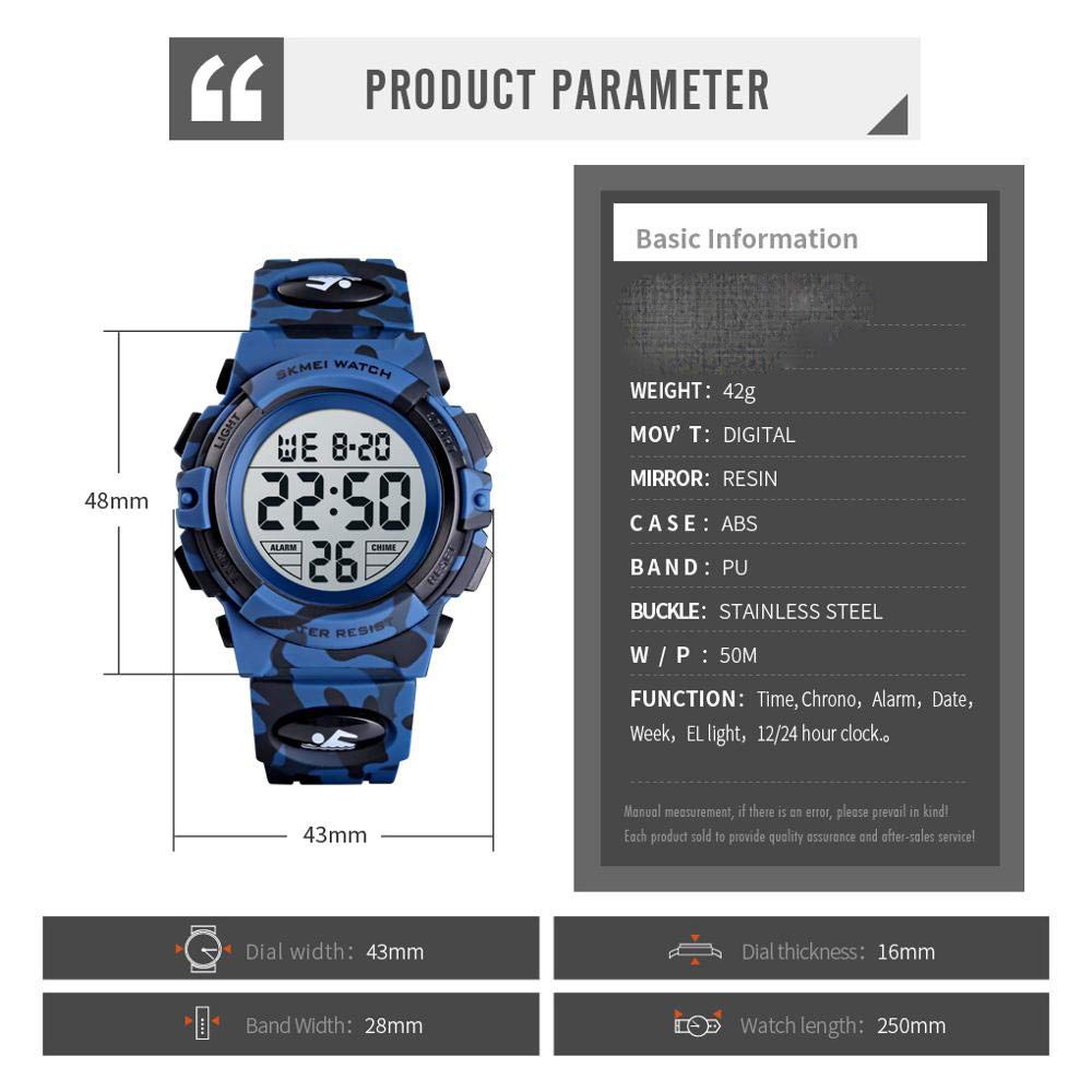Foto 8 pulgar | Venta Internacional - Reloj Fanmis Led, Moderno, Impermeable, Multifunción