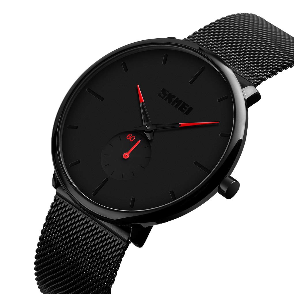Foto 3 pulgar | Venta Internacional - Reloj Gosasa Ultra Thin Para Hombre Con Correa De Malla De Acero Inoxidable
