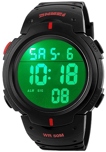 Foto 1 | Venta Internacional - Reloj Pasoy Digital 50 M Resistente Al Agua Con Luz Led Para Hombres/mujeres