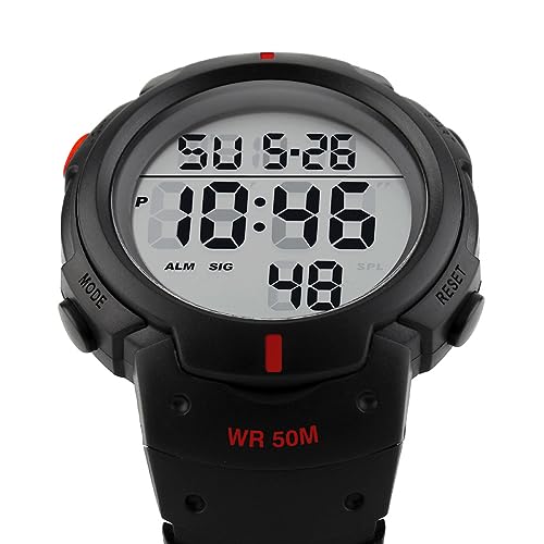 Foto 5 pulgar | Venta Internacional - Reloj Pasoy Digital 50 M Resistente Al Agua Con Luz Led Para Hombres/mujeres