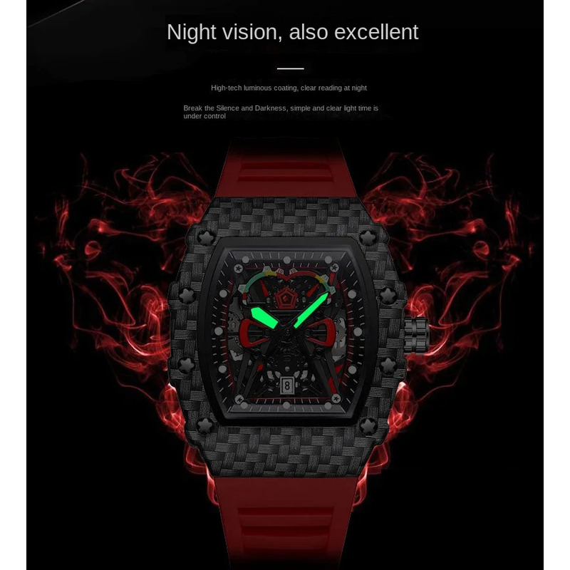 Foto 6 pulgar | Venta Internacional - Reloj Impermeable Y Luminoso Para Hombre Kim Shiton 30m