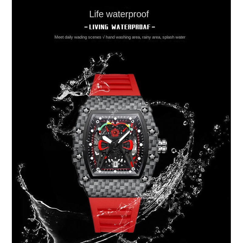 Foto 7 pulgar | Venta Internacional - Reloj Impermeable Y Luminoso Para Hombre Kim Shiton 30m