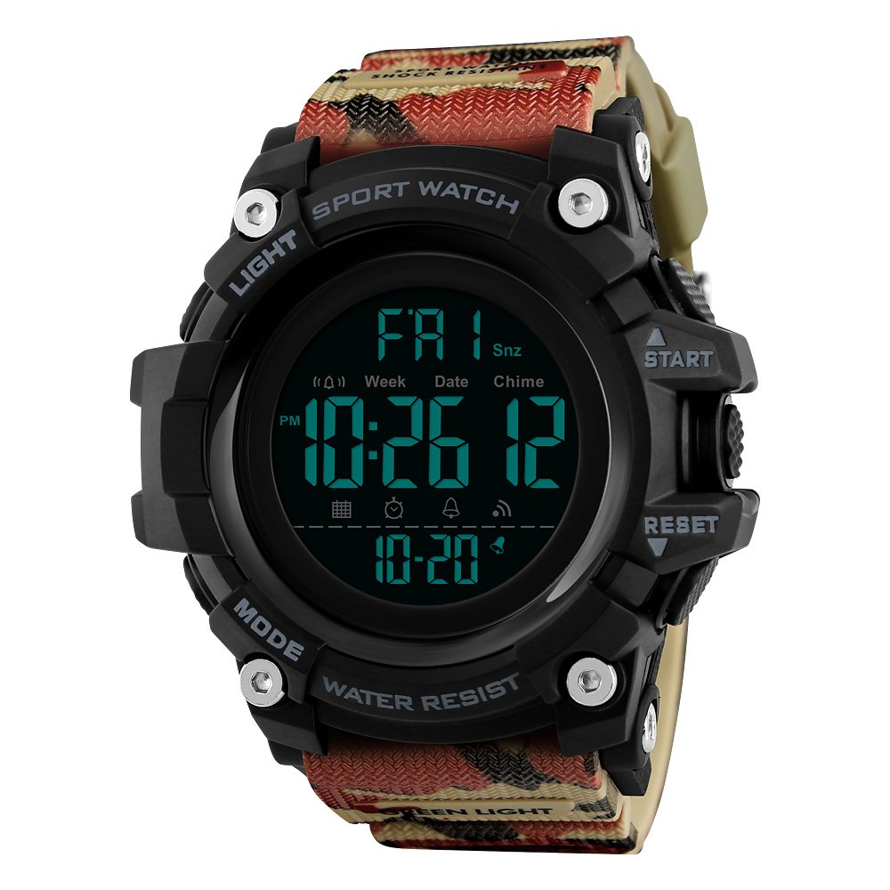 Foto 2 | Venta Internacional - Reloj Deportivo Digital Impermeable Watch Xfcs Para Hombre, Camuflaje