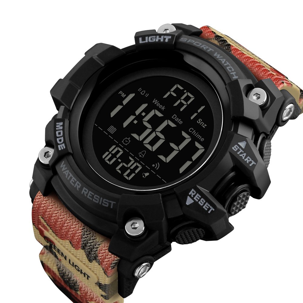 Foto 3 | Venta Internacional - Reloj Deportivo Digital Impermeable Watch Xfcs Para Hombre, Camuflaje
