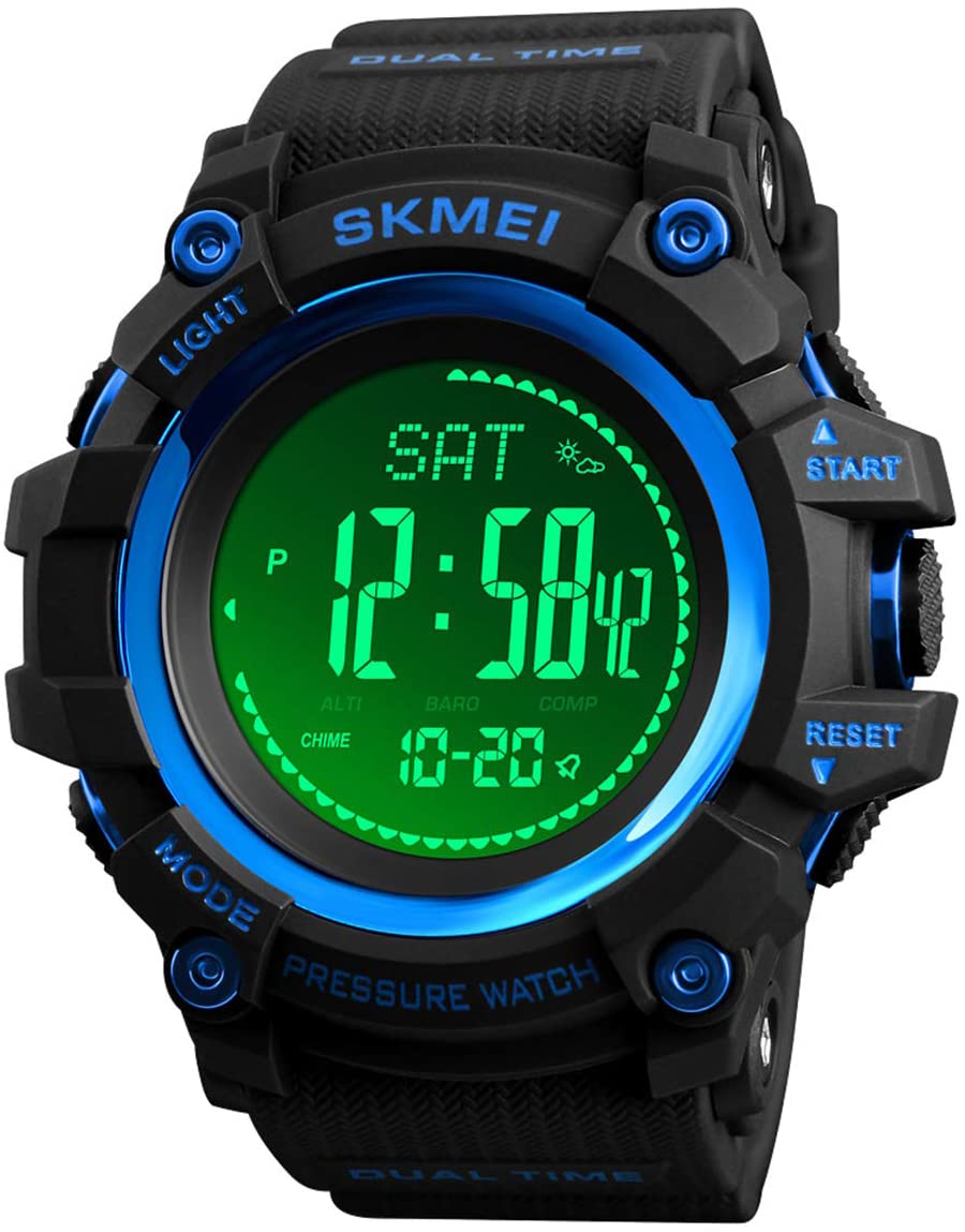 Foto 2 pulgar | Venta Internacional - Podómetro Militar Watch Gosasa Big Face Para Hombre, Deportes Al Aire Libre