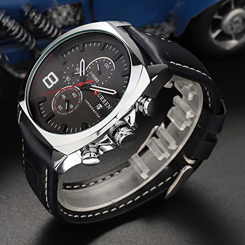 Foto 3 | Venta Internacional - Reloj Matkasur Para Hombre, Impermeable, Seis Manecillas, Con Caja De Regalo