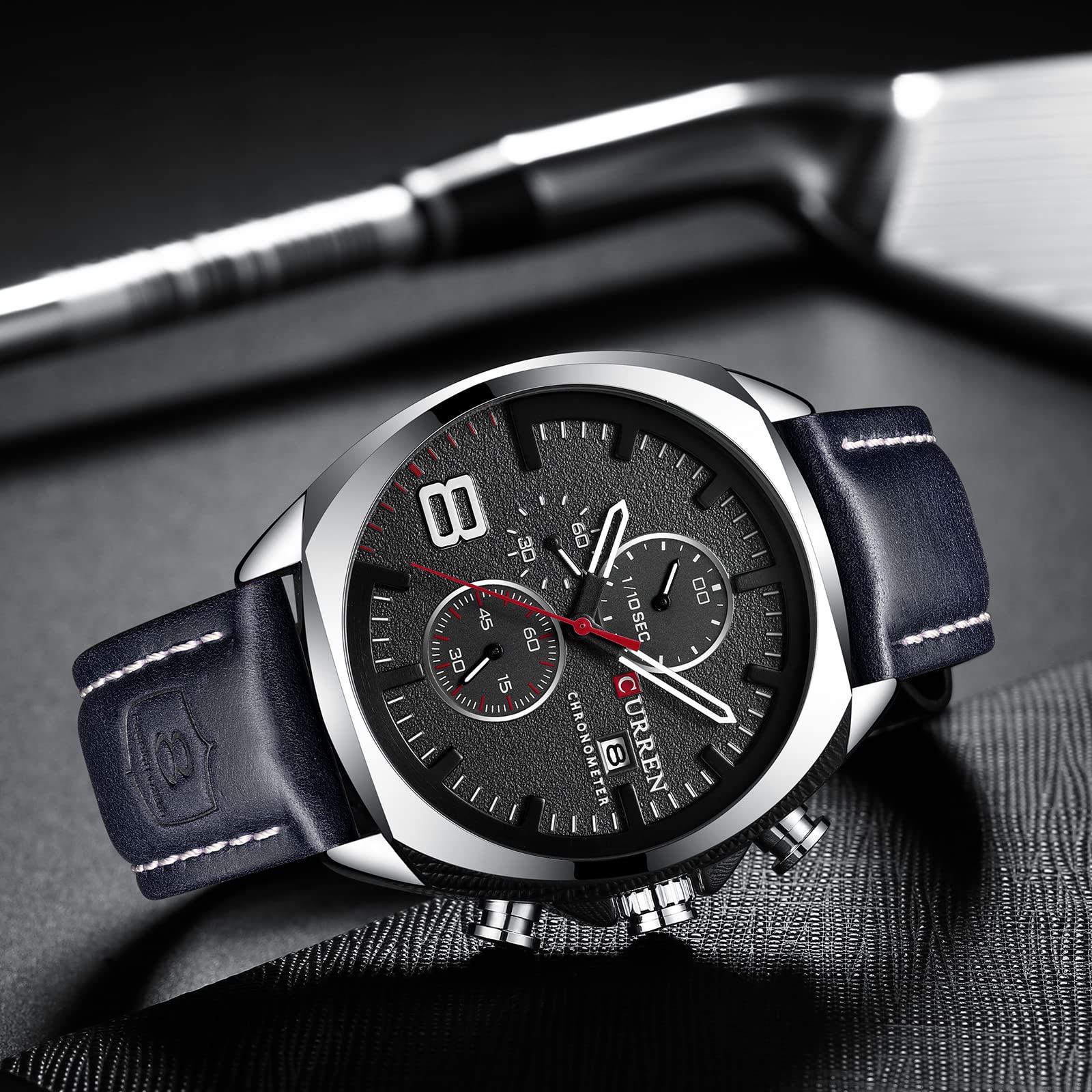 Foto 5 pulgar | Venta Internacional - Reloj Matkasur Para Hombre, Impermeable, Seis Manecillas, Con Caja De Regalo